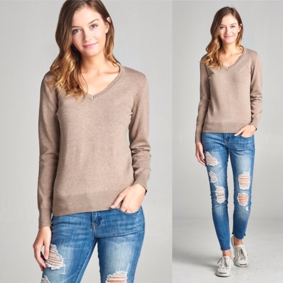 Classic V-Neck Sweater - Picture 1 of 2